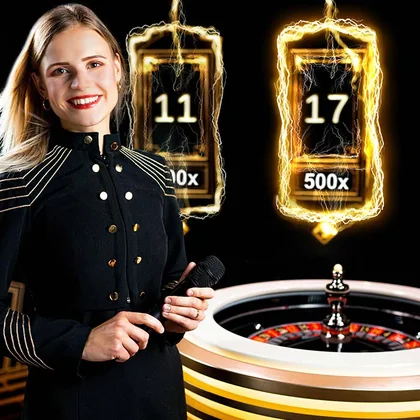 Lightning Roulette — stół w kasynie na żywo