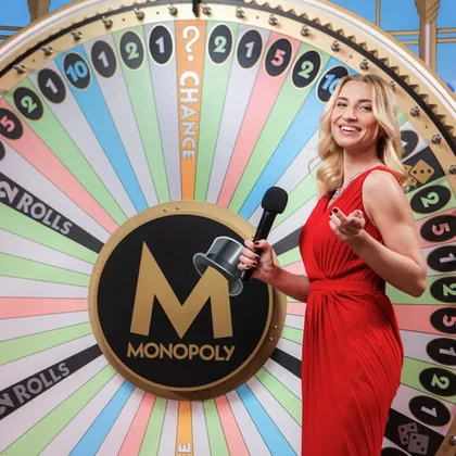 Monopoly Live — stół w kasynie na żywo